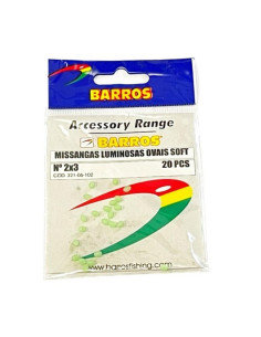 Barros Missangas Luminosas Ovais Soft 2x3